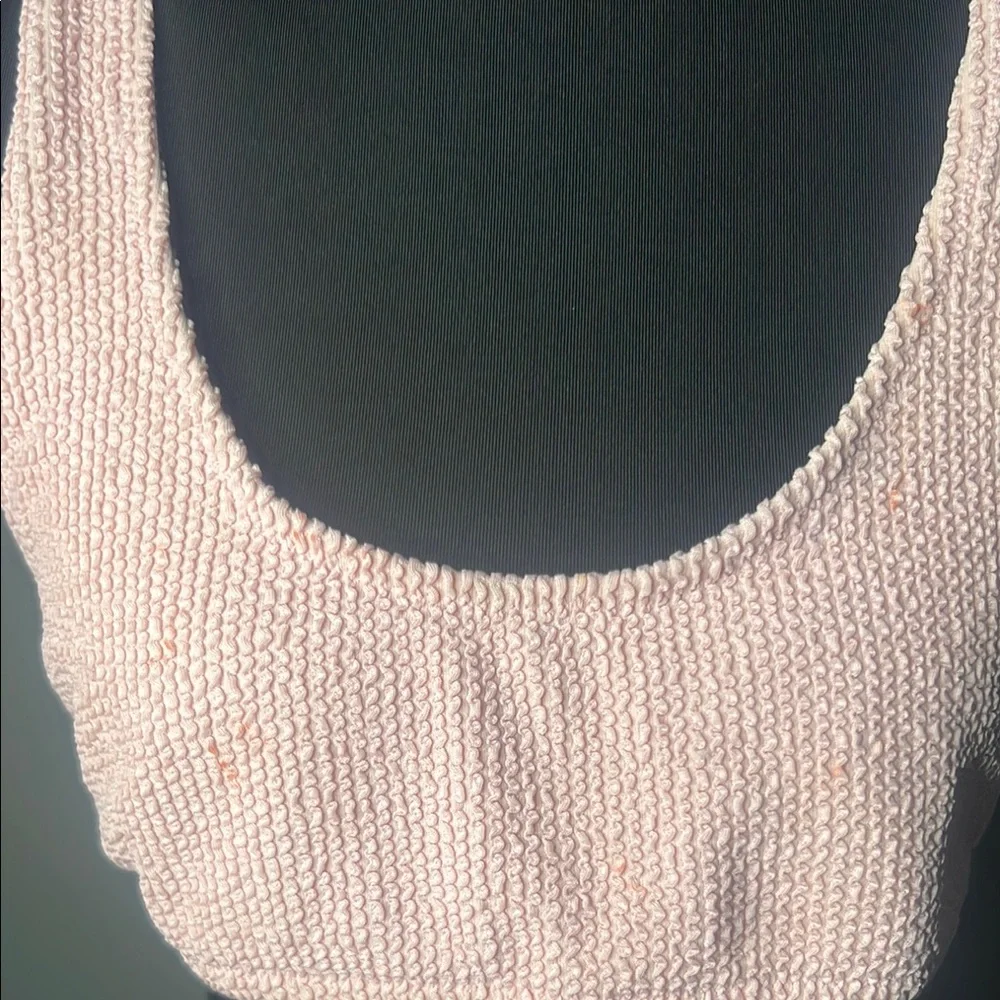 Private Label Pink Textured Bikini Set - Picture 2 of 5